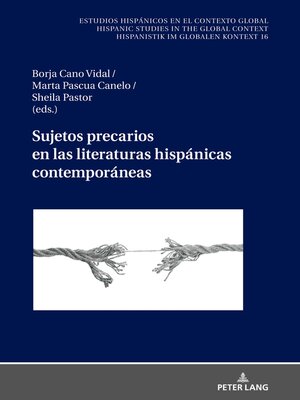 cover image of Sujetos precarios en las literaturas hispánicas contemporáneas
